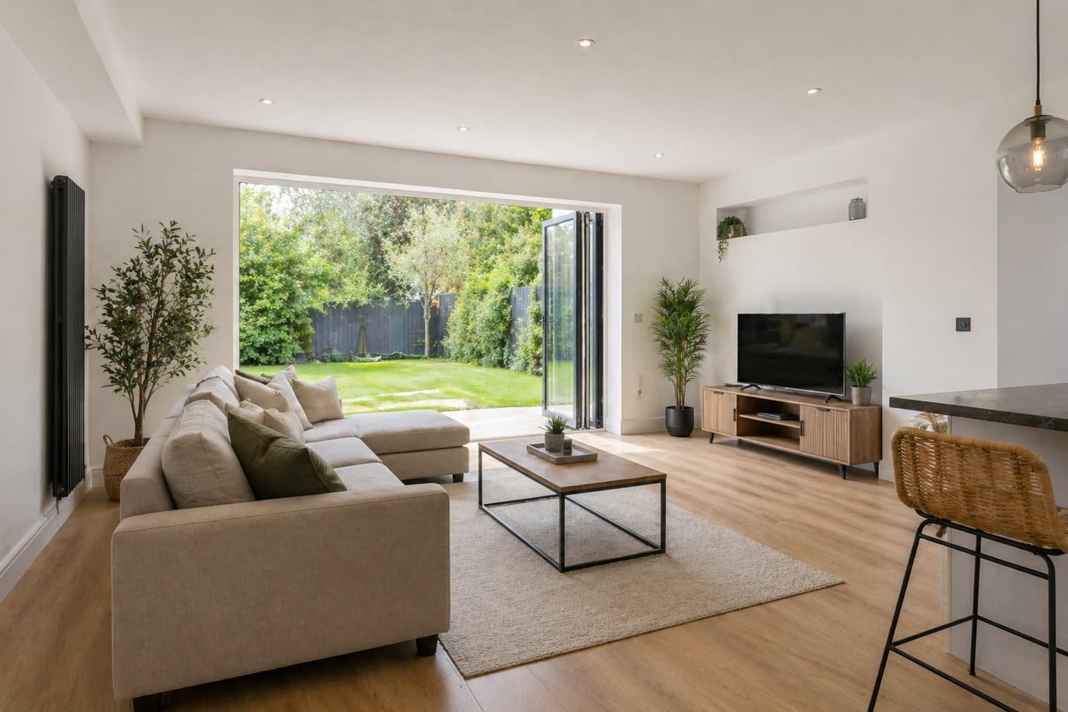 garage conversion living room Coventry